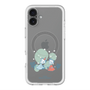 スリムプロテクションプレミアムケース with MagSafe［ MOOMIN - Thingumy and Bob ］