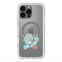 スリムプロテクションプレミアムケース with MagSafe［ MOOMIN - Thingumy and Bob ］