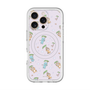 スリムプロテクションプレミアムケース with MagSafe［ ぼのぼの - 総柄 - パープル ］