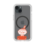 スリムプロテクションプレミアムケース with MagSafe［ MOOMIN - Little My - Grinning face ］