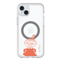 スリムプロテクションプレミアムケース with MagSafe［ MOOMIN - Little My - Grinning face ］