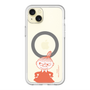 スリムプロテクションプレミアムケース with MagSafe［ MOOMIN - Little My - Grinning face ］
