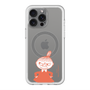 スリムプロテクションプレミアムケース with MagSafe［ MOOMIN - Little My - Grinning face ］