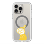 スリムプロテクションプレミアムケース with MagSafe［ MOOMIN - Little My - Happy face ］