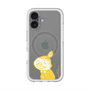 スリムプロテクションプレミアムケース with MagSafe［ MOOMIN - Little My - Happy face ］