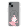 スリムプロテクションプレミアムケース with MagSafe［ MOOMIN - Little My - Smile face ］