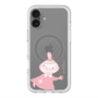 スリムプロテクションプレミアムケース with MagSafe［ MOOMIN - Little My - Smile face ］