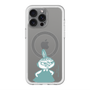 スリムプロテクションプレミアムケース with MagSafe［ MOOMIN - Little My - Angry face ］