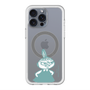 スリムプロテクションプレミアムケース with MagSafe［ MOOMIN - Little My - Angry face ］