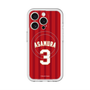 スリムプロテクションプレミアムケース with MagSafe［ 楽天イーグルス - #3 Asamura - ビジター ］