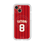 スリムプロテクションプレミアムケース with MagSafe［ 楽天イーグルス - #8 Tatsumi - ビジター ］