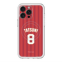 スリムプロテクションプレミアムケース with MagSafe［ 楽天イーグルス - #8 Tatsumi - ビジター ］