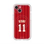 スリムプロテクションプレミアムケース with MagSafe［ 楽天イーグルス - #11 Kishi - ビジター ］