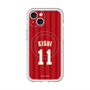 スリムプロテクションプレミアムケース with MagSafe［ 楽天イーグルス - #11 Kishi - ビジター ］