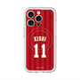 スリムプロテクションプレミアムケース with MagSafe［ 楽天イーグルス - #11 Kishi - ビジター ］