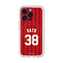 スリムプロテクションプレミアムケース with MagSafe［ 楽天イーグルス - #38 Sato - ビジター ］