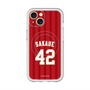 スリムプロテクションプレミアムケース with MagSafe［ 楽天イーグルス - #42 Sakaue - ビジター ］