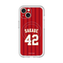 スリムプロテクションプレミアムケース with MagSafe［ 楽天イーグルス - #42 Sakaue - ビジター ］
