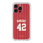 スリムプロテクションプレミアムケース with MagSafe［ 楽天イーグルス - #42 Sakaue - ビジター ］