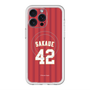 スリムプロテクションプレミアムケース with MagSafe［ 楽天イーグルス - #42 Sakaue - ビジター ］
