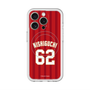 スリムプロテクションプレミアムケース with MagSafe［ 楽天イーグルス - #62 Nishiguchi - ビジター ］