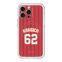 スリムプロテクションプレミアムケース with MagSafe［ 楽天イーグルス - #62 Nishiguchi - ビジター ］