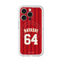 スリムプロテクションプレミアムケース with MagSafe［ 楽天イーグルス - #64 Hayashi - ビジター ］