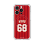 スリムプロテクションプレミアムケース with MagSafe［ 楽天イーグルス - #68 Aono - ビジター ］
