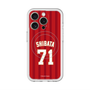 スリムプロテクションプレミアムケース with MagSafe［ 楽天イーグルス - #71 Shibata - ビジター ］