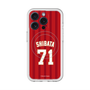 スリムプロテクションプレミアムケース with MagSafe［ 楽天イーグルス - #71 Shibata - ビジター ］