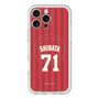 スリムプロテクションプレミアムケース with MagSafe［ 楽天イーグルス - #71 Shibata - ビジター ］