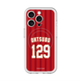 スリムプロテクションプレミアムケース with MagSafe［ 楽天イーグルス - #129 Ohtsubo - ビジター ］