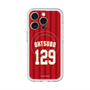 スリムプロテクションプレミアムケース with MagSafe［ 楽天イーグルス - #129 Ohtsubo - ビジター ］