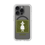スリムプロテクションプレミアムケース with MagSafe［ MOOMIN - The Classics - Snufkin ］