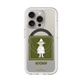 スリムプロテクションプレミアムケース with MagSafe［ MOOMIN - The Classics - Snufkin ］