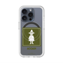 スリムプロテクションプレミアムケース with MagSafe［ MOOMIN - The Classics - Snufkin ］