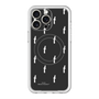 スリムプロテクションプレミアムケース with MagSafe［ MOOMIN - The Classics- Pattern - Hattifatteners ］