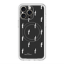 スリムプロテクションプレミアムケース with MagSafe［ MOOMIN - The Classics- Pattern - Hattifatteners ］