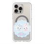 スリムプロテクションプレミアムケース with MagSafe［ まじかるベリーベリー - すとろべりーとぶるべりー - ブルー ］