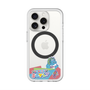 スリムプロテクションプレミアムケース with MagSafe［ 広島東洋カープ - のんびりスラィリー - パッチワーク ］