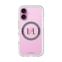 スリムプロテクションプレミアムケース with MagSafe［ ELLE×ポムポムプリン - ロゴ ］