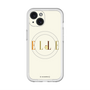 スリムプロテクションプレミアムケース with MagSafe［ ELLE×ポムポムプリン - ロゴ - ベージュ ］
