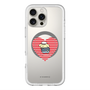 スリムプロテクションプレミアムケース with MagSafe［ ELLE×ポムポムプリン - ハート ］