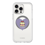 スリムプロテクションプレミアムケース with MagSafe［ ELLE×ポムポムプリン - ハート - ブルー ］