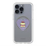 スリムプロテクションプレミアムケース with MagSafe［ ELLE×ポムポムプリン - ハート - ブルー ］