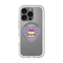 スリムプロテクションプレミアムケース with MagSafe［ ELLE×ポムポムプリン - ハート - ブルー ］