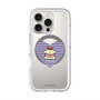 スリムプロテクションプレミアムケース with MagSafe［ ELLE×ポムポムプリン - ハート - ブルー ］