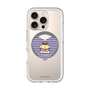 スリムプロテクションプレミアムケース with MagSafe［ ELLE×ポムポムプリン - ハート - ブルー ］