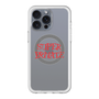 スリムプロテクションプレミアムケース with MagSafe［ SUPER PRIVATE - ロゴ - Metal ］