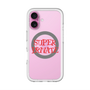 スリムプロテクションプレミアムケース with MagSafe［ SUPER PRIVATE - ロゴ - Metal ］